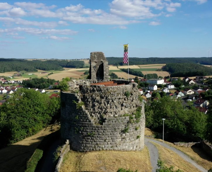 Castle ruins Botenlaube Bad Kissingen