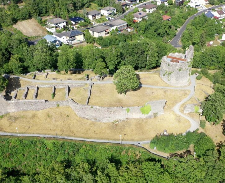 Castle ruins Botenlaube Bad Kissingen